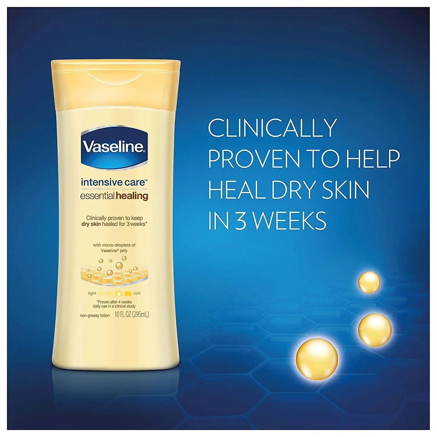 Vaseline Intensive Care Total Moisture Body Lotion for Dry Skin