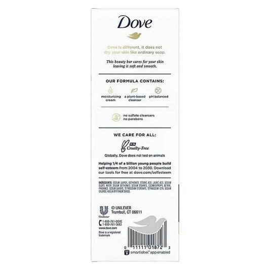 Dove White Beauty Bar - Deep Moisture (3.75 oz Single Bar)