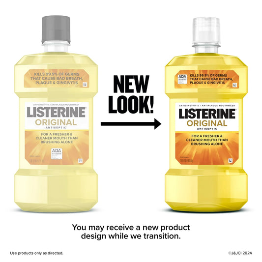 Original Listerine Antiseptic Mouthwash (500ml)