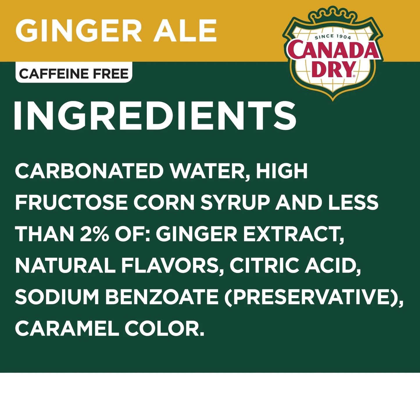 Canada Dry Ginger Ale (2 Liter Bottle)