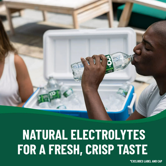 Poland Spring 100% Natural Spring Water (1 Liter Bottle)