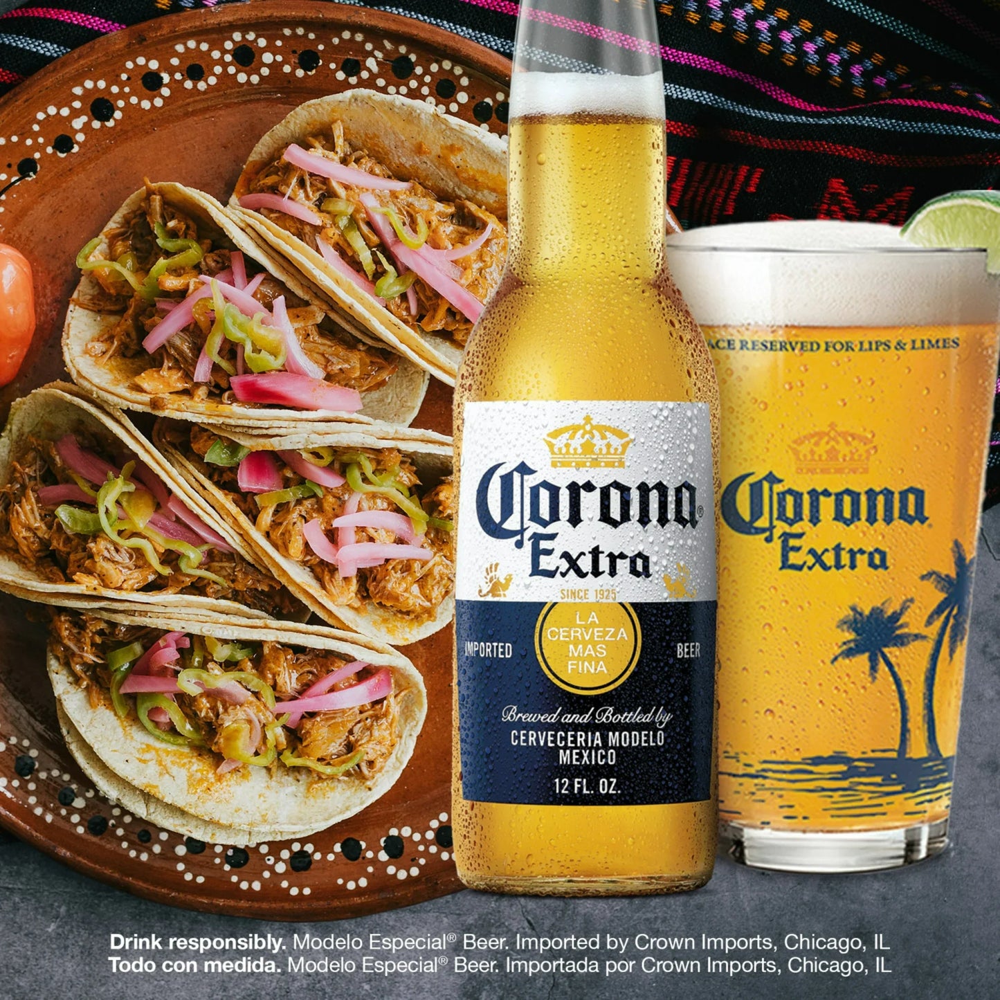 Corona Extra Lager Mexican Import Beer - 24 fl oz Can