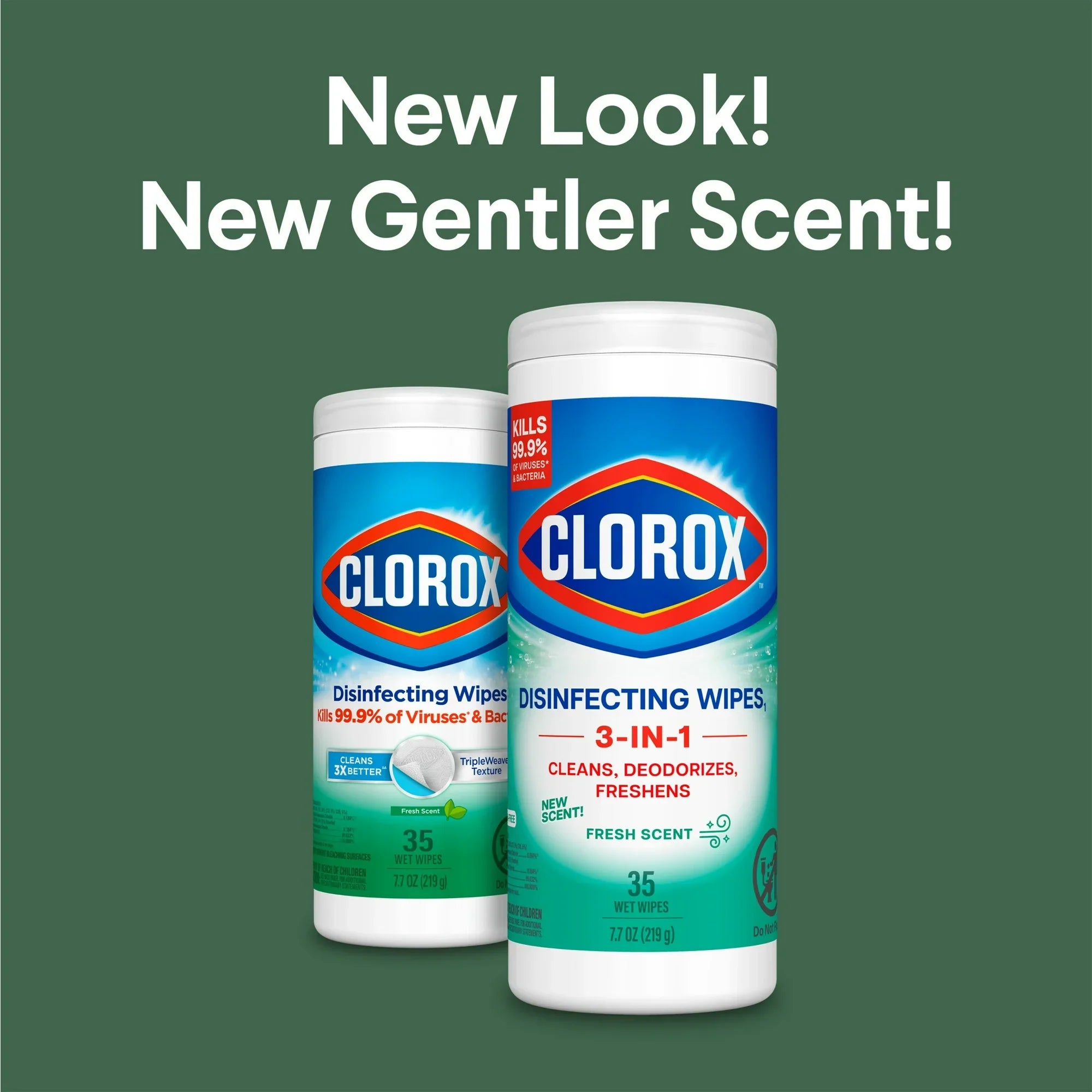 Clorox Disinfecting Wipes, Fresh Scent - 35 Count