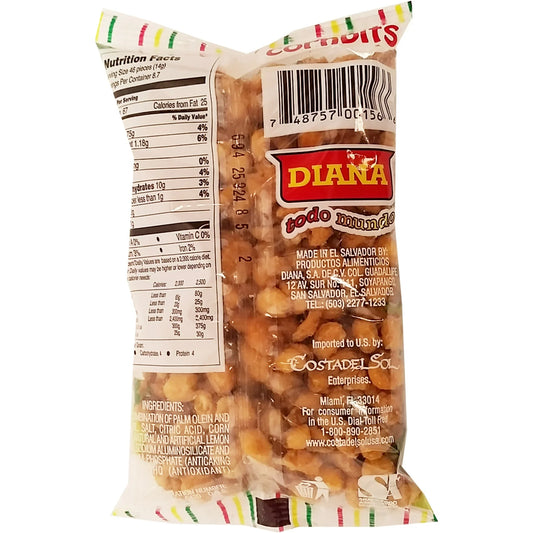 Diana Corn Bits Lemon Flavor (Toasted Corn Snack) 4.0oz