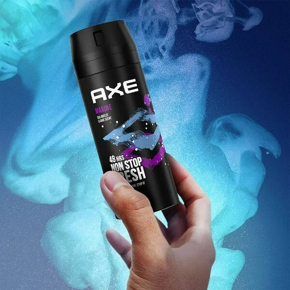 AXE Marine Deodorant Body Spray for Men (150ml / 5.07 oz)