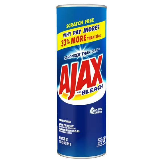Ajax Powder Cleanser with Bleach - 28 oz
