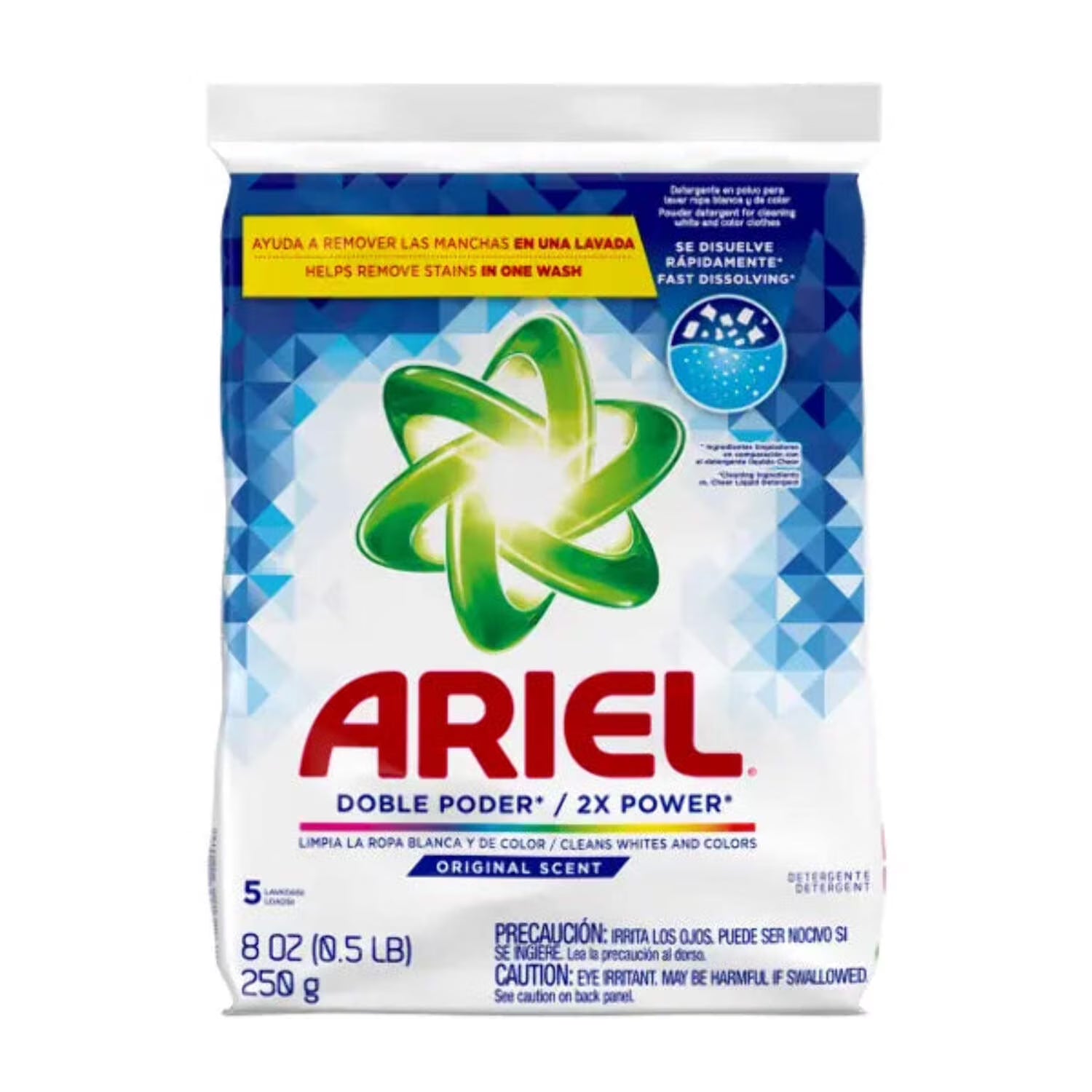 Ariel Powder Laundry Detergent, Regular Scent - 250g (8.82 oz)