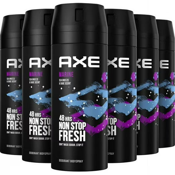 AXE Marine Deodorant Body Spray for Men (150ml / 5.07 oz)