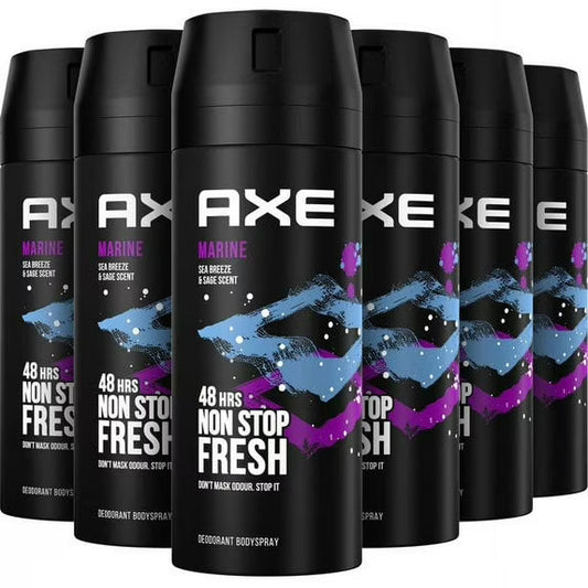 AXE Marine Deodorant Body Spray for Men (150ml / 5.07 oz)
