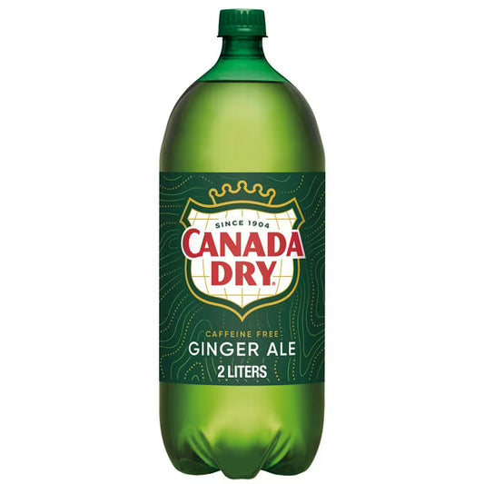Canada Dry Ginger Ale (2 Liter Bottle)