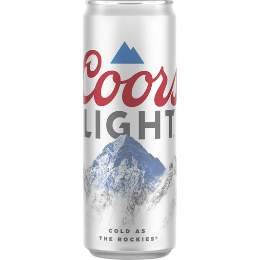 Coors Light Lager Beer - 16 fl oz Single Can ( 24.00 FL OZ )
