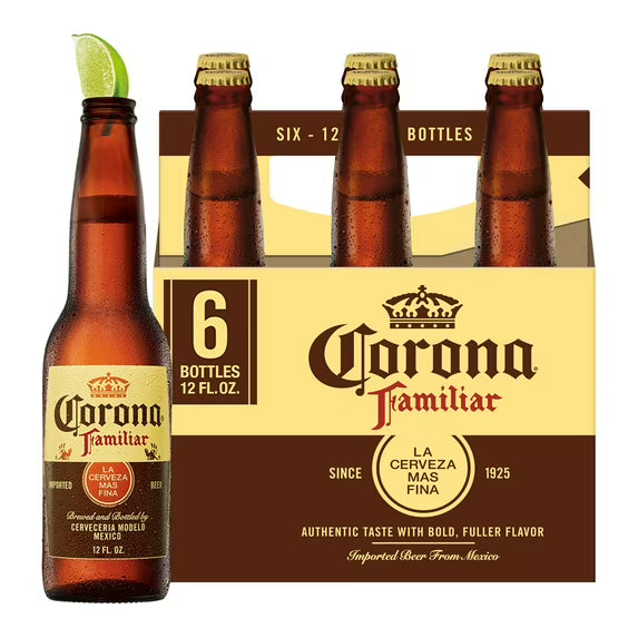 Corona Familiar Mexican Lager Beer - 32 fl oz Bottle
