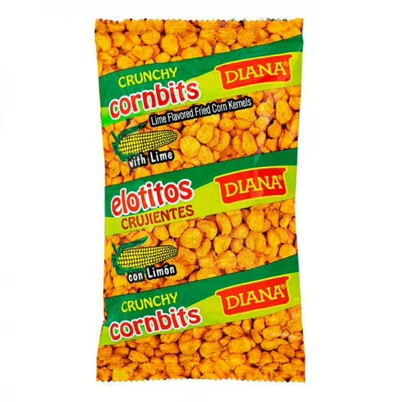 Diana Corn Bits Lemon Flavor (Toasted Corn Snack) 4.0oz