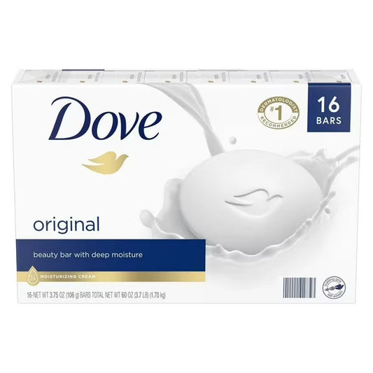 Dove White Beauty Bar - Deep Moisture (3.75 oz Single Bar)