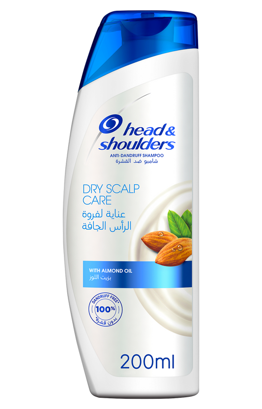 Head & Shoulders Dry Scalp Care Anti-Dandruff Shampoo with Almond Oil 400ml