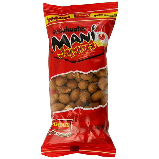 Diana Roasted Peanuts with Soy Sauce (Maní Japonés) 4.6 oz