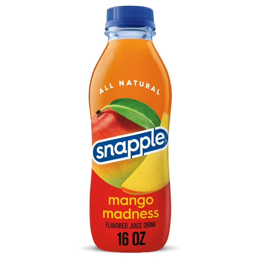 Snapple Mango Madness Juice Drink (16 fl oz Bottle)