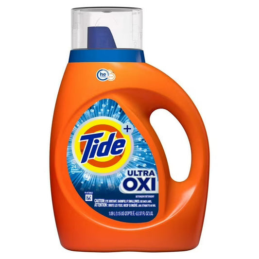Tide Liquid Laundry Detergent, Original Scent - 37 fl oz (24 Loads)