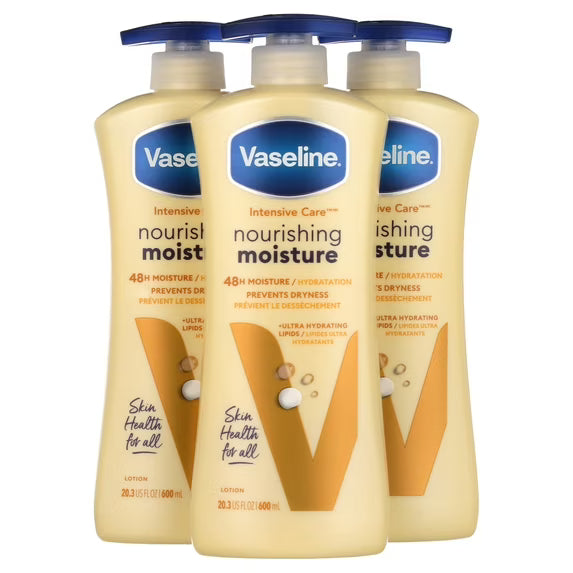 Vaseline Intensive Care Total Moisture Body Lotion for Dry Skin