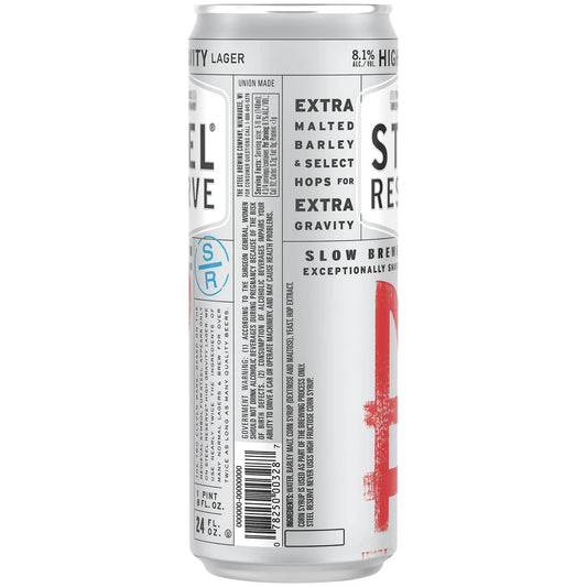 Steel Reserve High Gravity Lager - 24 fl oz Can
