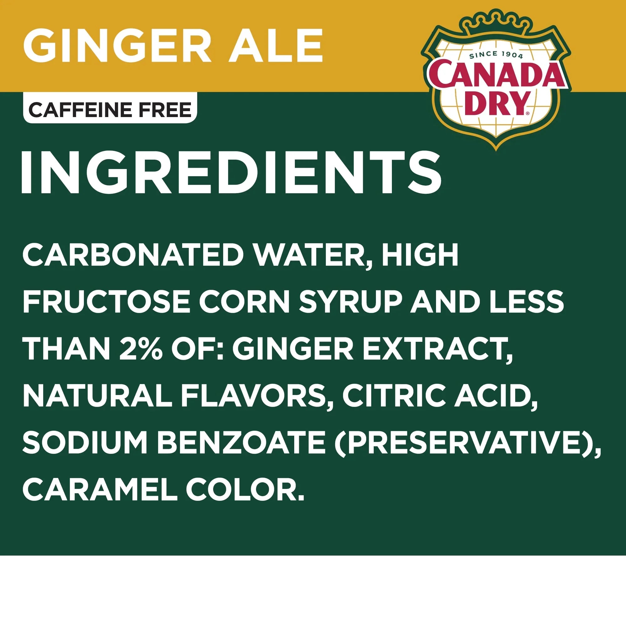 Canada Dry Ginger Ale (2 Liter Bottle)