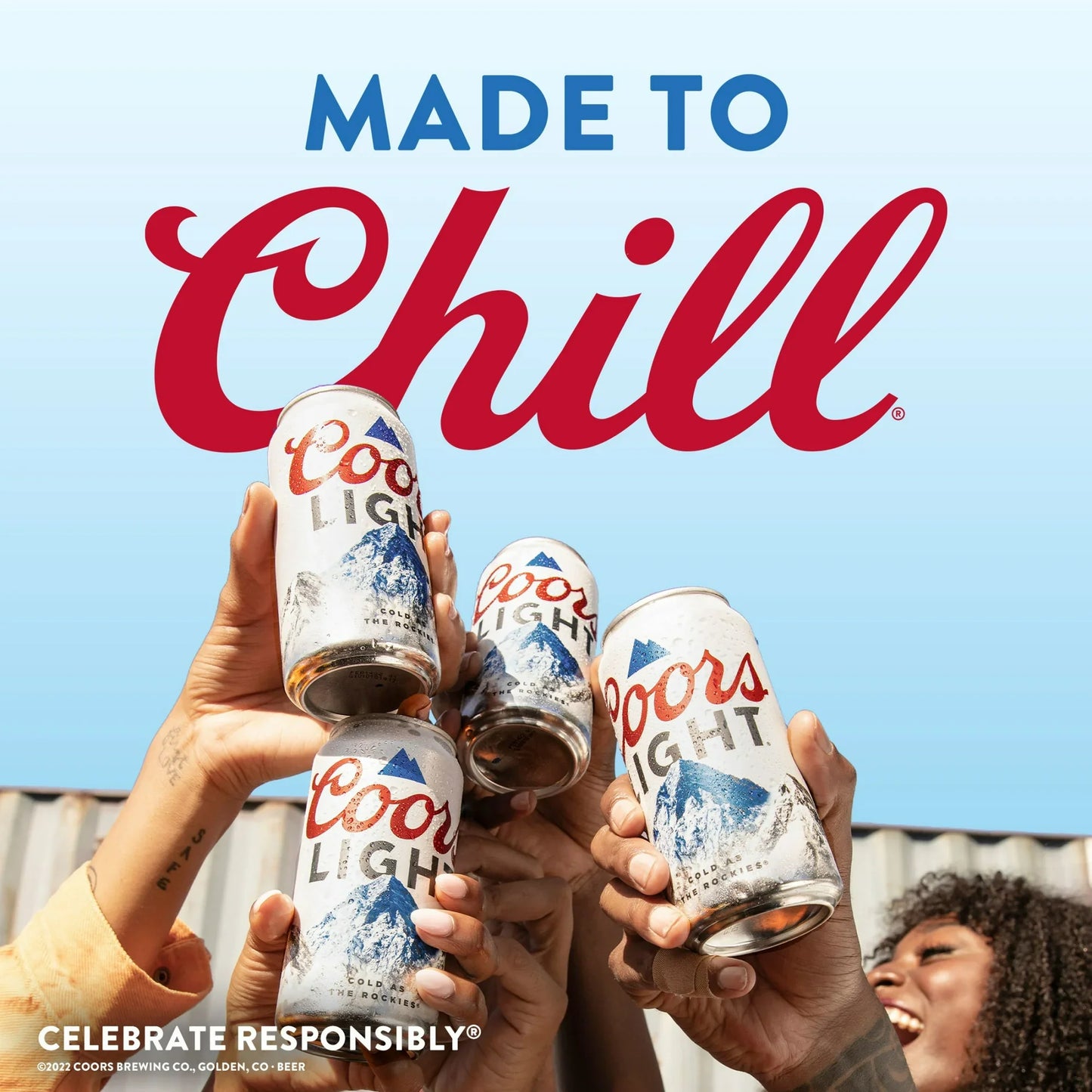 Coors Light Lager Beer - 12 Pack (12 fl oz Bottles) 144.00 FL OZ