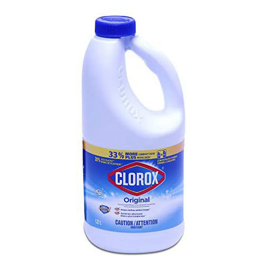 Clorox Regular Bleach, Original Scent - 2 Liters (67.6 fl oz)
