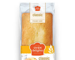Oven Delights Golden Pound Cake (Buttery Sponge Cake Slice)