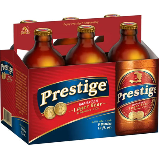 Prestige Lager Beer - 12 fl oz Bottle